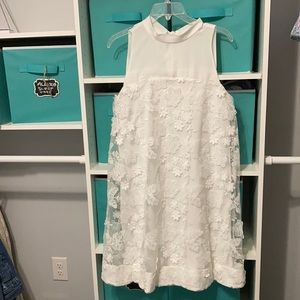 White Lace Bobbie Bee Dress
